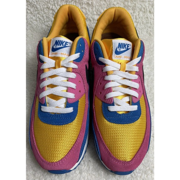 RARE Nike Air Max 90 The Simpsons Multicolor Suede CJ0612-700 Men\'s Size 11.5